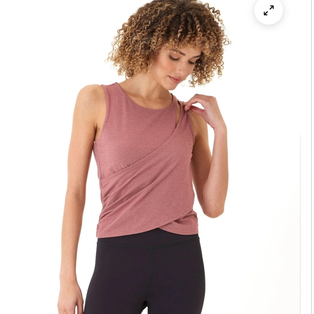 NWT Threads 4 Thought Cynthia Luxe Jersey Wrap Tank